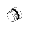 Tompkins Hydraulic Fitting-Stainless12MOR HOLLOW HEX PLUG-SS SS-6408-HHP-12-FG